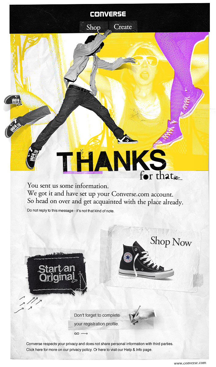 converse-welcome-email