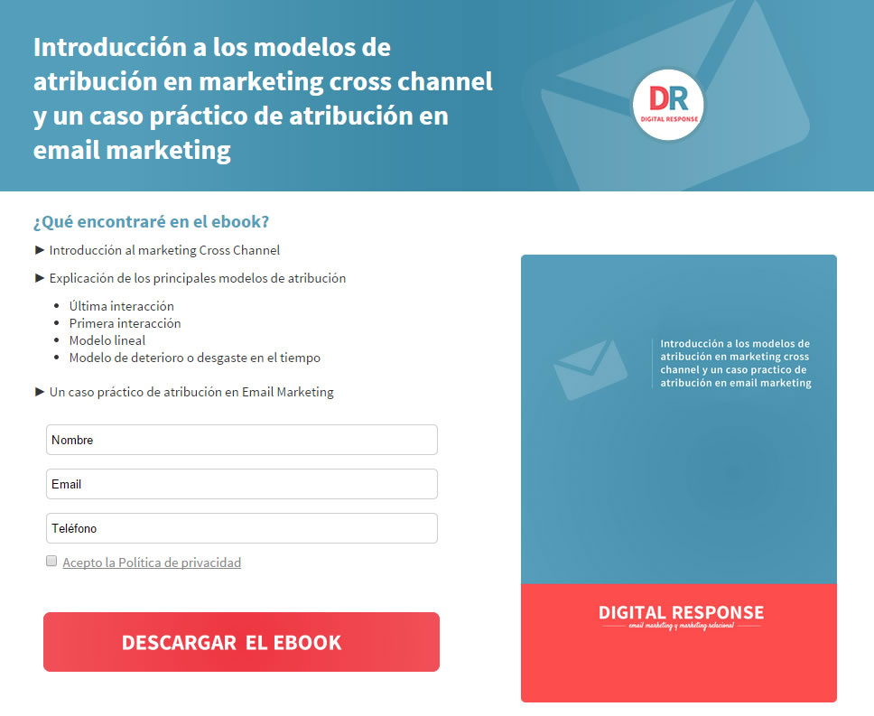 Mejorar conversión de landing page