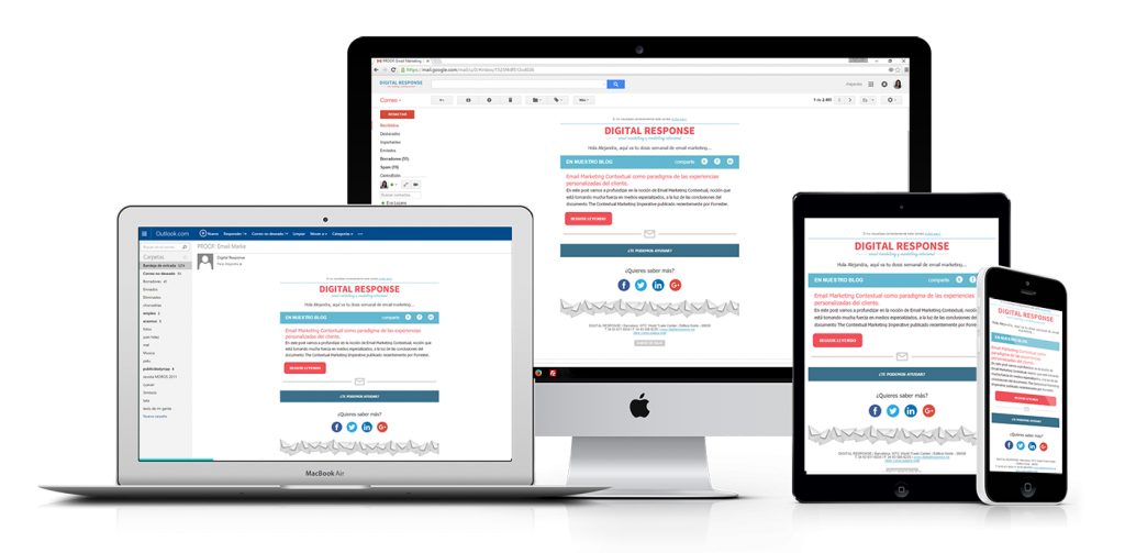Responsive Email Digital Response